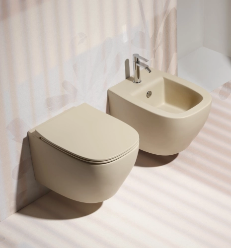 SIMAS JUNIPER MISKA WC WISZĄCA SABBIA MATT Z SYSTEMEM GREEN VERTIGO - YETI WARSZAWA