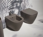 SIMAS JUNIPER MISKA WC STOJĄCA MOKA MATT Z SYSTEMEM GREEN VERTIGO JU01