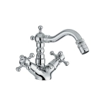 REITANO RUBINETTERIA ATEA BATERIA BIDETOWA WYSOKA CHROM R338