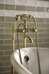 REITANO RUBINETTERIA ATEA BATERIA WANNOWA WOLNOSTOJĄCA BRONZO R301/N