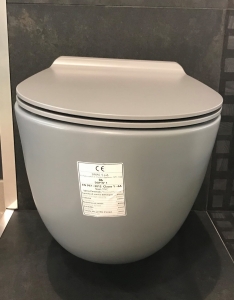 SIMAS VIGNONI MISKA RIMLESS PODWIESZANA CEMENTO MATT 18/F85 