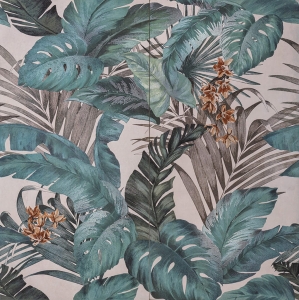 Cir Serenissima Showall Wall 09 Jungle RTT.  120x120 cm 1069825 Tapeta ceramiczna