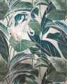 Tapeta ceramiczna Serenissima Showall Wall 07 White Leaf RTT. 120x120 cm - Yeti Gruppo Warszawa