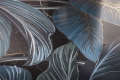 Tapeta ceramiczna Serenissima Showall Wall 06 Black Leaf RTT. 120x120 cm - Yeti Gruppo Warszawa
