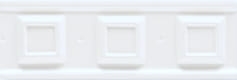 GRAZIA CERAMICHE BOISERIE SQUARE BIANCO MATT 6,5x20 SQ01 Listwa Dekoracyjna