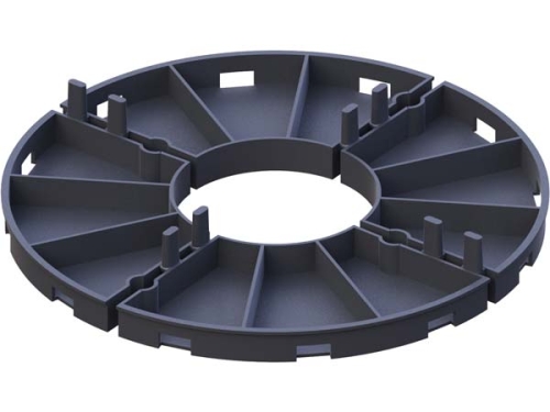 Modułowa podstawka pod płyty tarasowe 10mm DDP 010 MM - Yeti Gruppo Warszawa