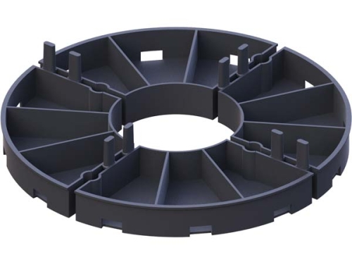 Modułowa podstawka pod płyty tarasowe 15mm DDP 015 MM - Yeti Gruppo Warszawa