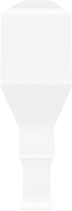 GRAZIA CERAMICHE ELEGANCE ANG. FINALE SNOW CRAQUELE 2,2x8,5 FIAELQ1  Narożnik