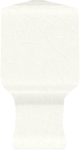 GRAZIA CERAMICHE ELEGANCE ANG. BORDURA SNOW MATT 1,5X3,5 BOAELM01  Narożnik  