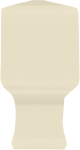 GRAZIA CERAMICHE ELEGANCE ANG. BORDURA BONE MATT 1,5X3,5 BOAELM02  Narożnik   