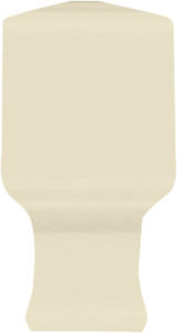 GRAZIA CERAMICHE ELEGANCE ANG. BORDURA BONE MATT 1,5X3,5 BOAELM02  Narożnik   