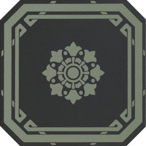 GRAZIA CERAMICHE OLD ENGLAND OTTAGONA BLACK BATH 20x20 OEODB4