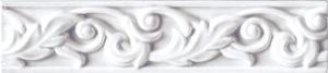 GRAZIA CERAMICHE NEW CLASSIC FESTONE BIANCO 6x26 FEN1 Listwa Dekoracyjna