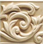 GRAZIA CERAMICHE ESSENZE VOLUTA GELSOMINO 13x13 VO03 Dekor