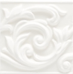 GRAZIA CERAMICHE ESSENZE VOLUTA BIANCO CRAQUELE 13x13 VO010 Dekor