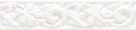 GRAZIA CERAMICHE ESSENZE VOLUTA BIANCO CRAQUELE 6x26 VO1000 Listwa Dekoracyjna
