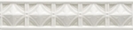 GRAZIA CERAMICHE ESSENZE NEOCLASSICO BIANCO CRAQUELE 6x26 NEO1000 Listwa Dekoracyjna