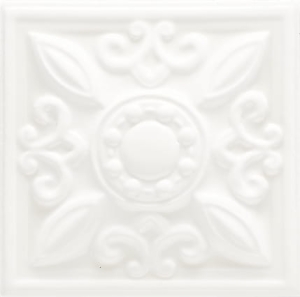 GRAZIA CERAMICHE ESSENZE NEOCLASSICO BIANCO CRAQUELE 13x13 NEO010 Dekor