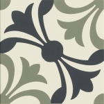 GRAZIA CERAMICHE ALTHAUS LIPSIA SALVIA/NERO 20x20 AHL54