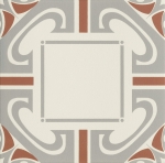 GRAZIA CERAMICHE ALTHAUS DRESDA GRIGIO/COTTO 20x20 AHD63