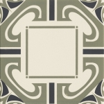 GRAZIA CERAMICHE ALTHAUS DRESDA SALVIA/NERO 20x20 AHD45