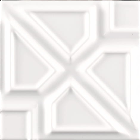 GRAZIA CERAMICHE FORMELLE MILANO BIANCO 13x13x1,4 MILA1 Płytka Ścienna - Yeti Warszawa