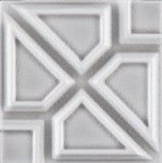 GRAZIA CERAMICHE FORMELLE MILANO ARGENTO CRAQUELE 13x13x1,4 MILA5 Płytka Ścienna