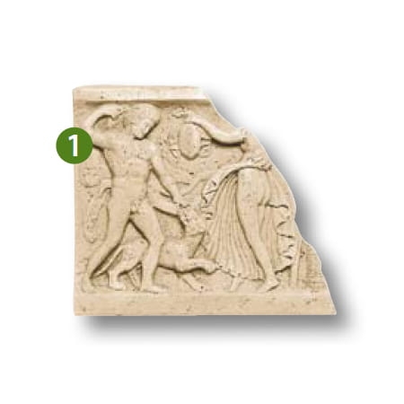 Dekor Trawertynowy BACCANALI PZ1