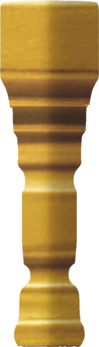 GRAZIA CERAMICHE EPOQUE ANGOLO TERMINALE PITTI DARK MUSTARD CRAQUELE 2x12 TEAP8 Narożnik