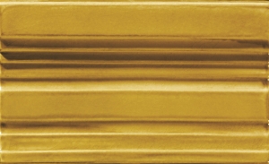 GRAZIA CERAMICHE EPOQUE TERMINALE PITTI DARK MUSTARD CRAQUELE 12x20 TEP8 Listwa Dekoracyjna