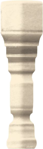 GRAZIA CERAMICHE EPOQUE ANGOLO TERMINALE DECO BEIGE/IVORY MAT 2x12 TEAD10 Narożnik - YETI WARSZAWA