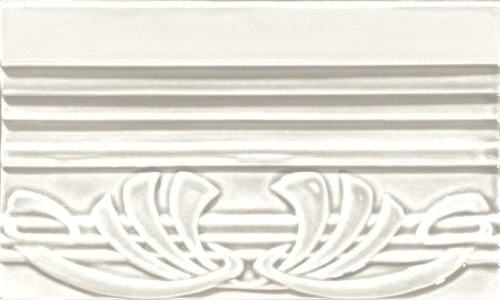 GRAZIA CERAMICHE EPOQUE TERMINALE DECO BIANCO MAT 12x20 TED1 Listwa Dekoracyjna - YETI WARSZAWA - PŁYTKI CERAMICZNE