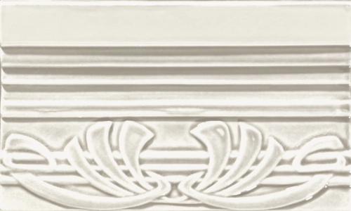 GRAZIA CERAMICHE EPOQUE TERMINALE DECO BIANCO CRAQUELE 12x20 TED5 Listwa Dekoracyjna - YETI WARSZAWA