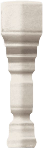 GRAZIA CERAMICHE EPOQUE ANGOLO TERMINALE DECO BIANCO CRAQUELE 2x12 TEAD5 Narożnik - YETI WARSZAWA