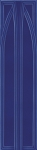GRAZIA CERAMICHE EPOQUE BELVEDERE COBALT CRAQUELE 20x80 BEL9 Płytka Ścienna