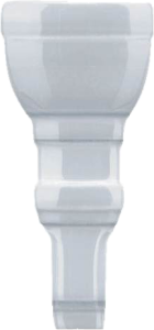GRAZIA CERAMICHE FORMAE ANG. FIN. FIDIA COTTON 2,5x10 FIA1 Narożnik