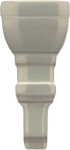 GRAZIA CERAMICHE FORMAE ANG. FIN. FIDIA D. ECRU 2,5x10 FIA6 Narożnik