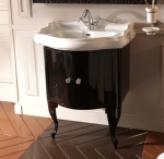 KERASAN RETRO SZAFKA LAKIEROWANA CZARNA 69 cm 7361K1